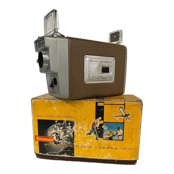 Kodak Cameras, Photo & Video Kodak Brownie Automatic 8mm Movie